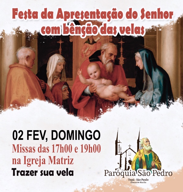 Missa da Festa da Apresentao do Senhor com bno das velas