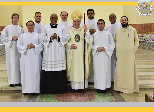 Nove Seminaristas sero ordenados diconos no dia 30/04/2018 em Osvaldo Cruz