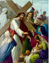 OITAVA ESTAO DA VIA SACRA: Jesus consola as mulheres piedosas
