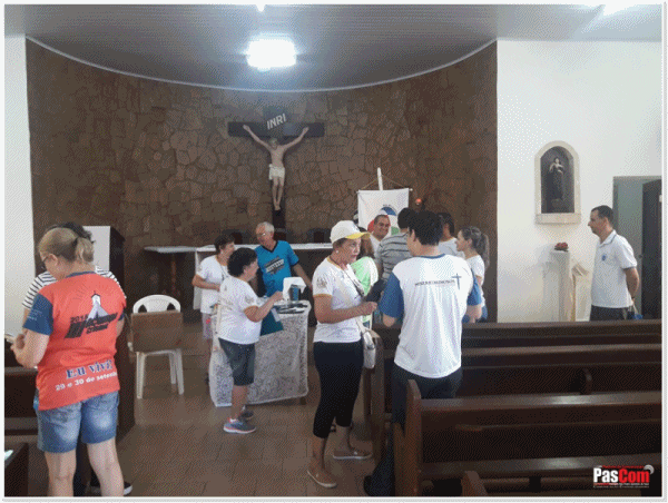 Visitas Missionrias na Comunidade Santa Rita de Cssia de Tup